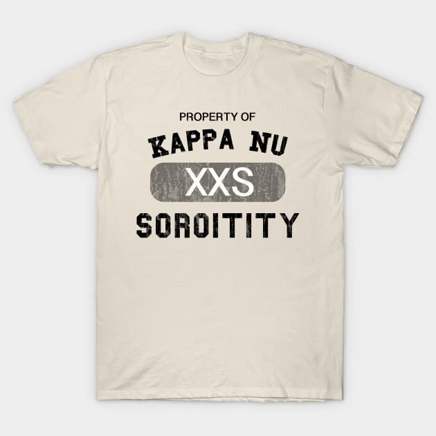 Property of Kappa Nu Soroitity Washed Out T-Shirt by wyckedguitarist